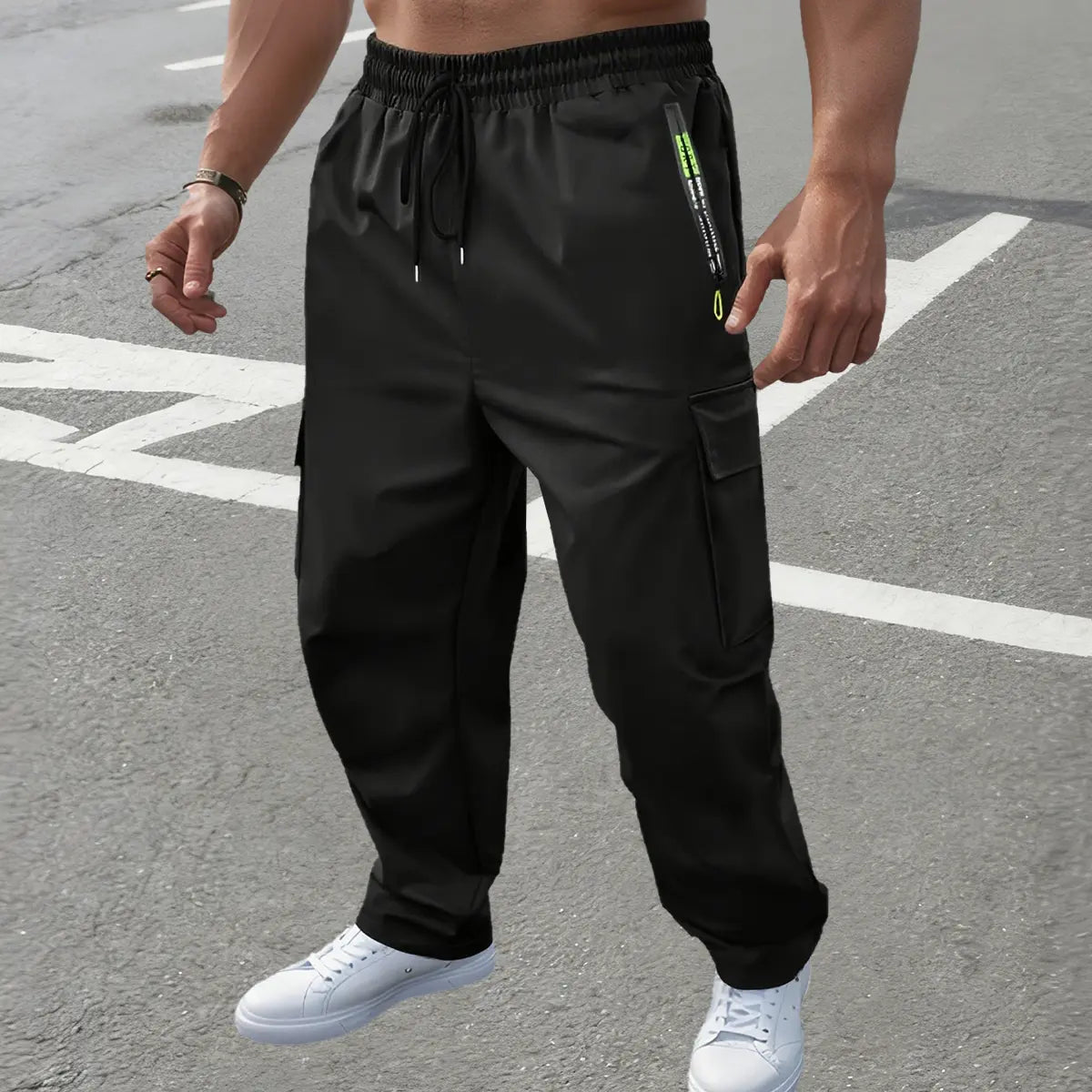 Men's Multi-Pocket Cargo Jogger Pants