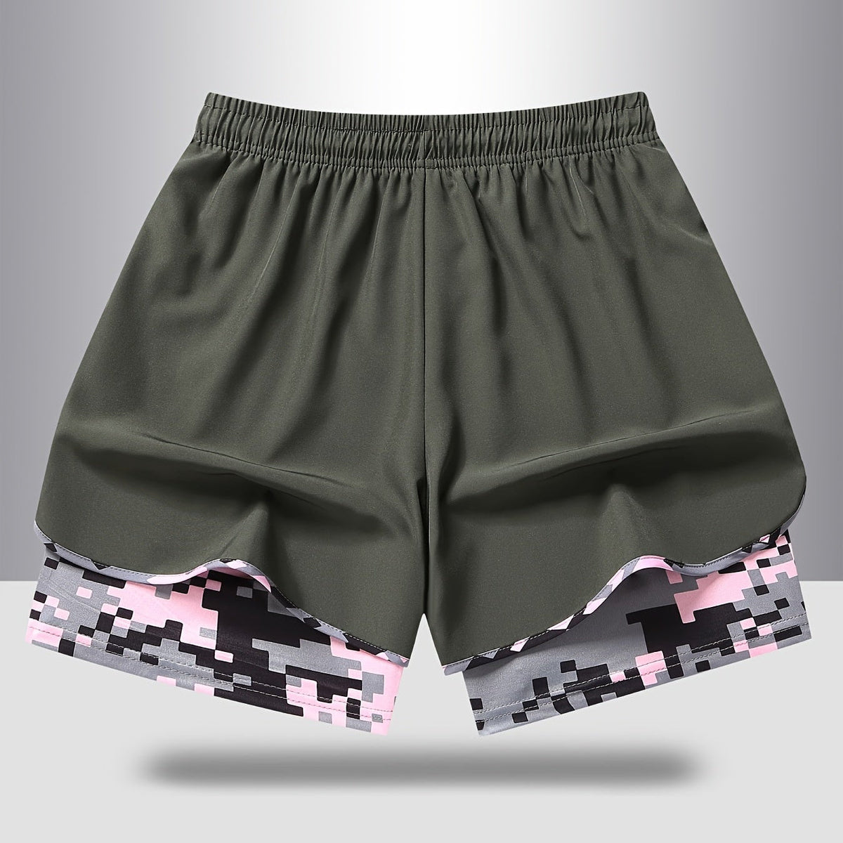 Women's casual athletic shorts with pockets