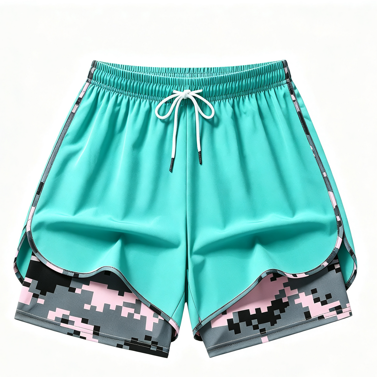 Women's casual athletic shorts with pockets