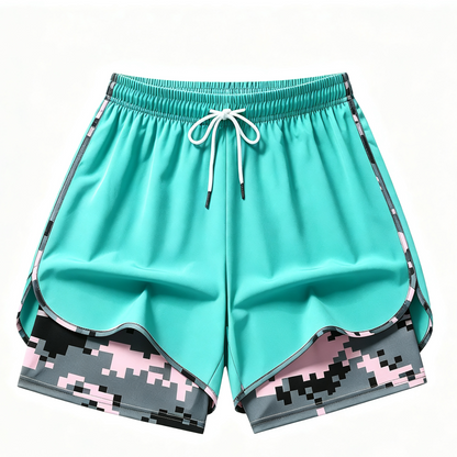 Women's casual athletic shorts with pockets
