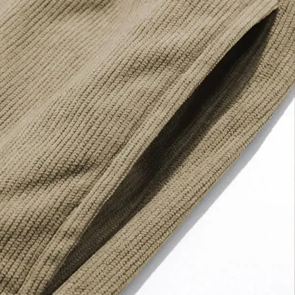 Men's Corduroy Wide-Leg Pants