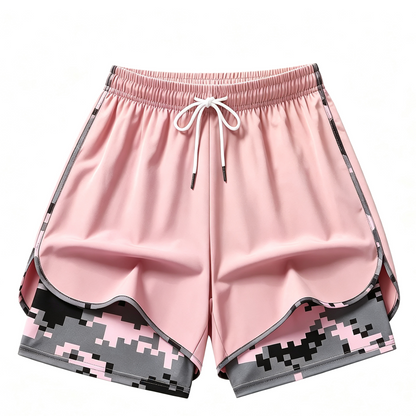 Women's casual athletic shorts with pockets
