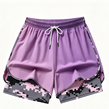 Women's casual athletic shorts with pockets