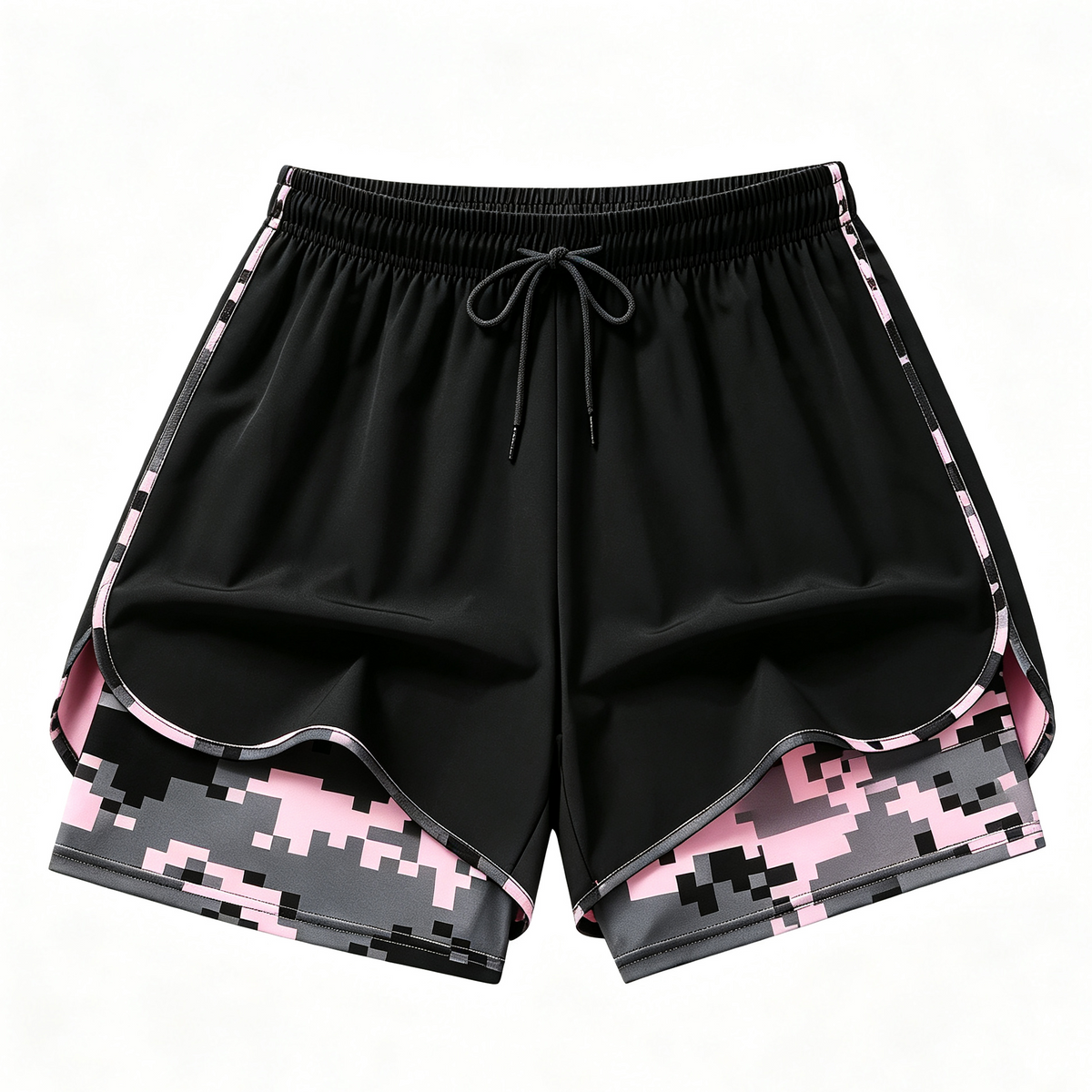 Women's casual athletic shorts with pockets