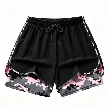 Women's casual athletic shorts with pockets
