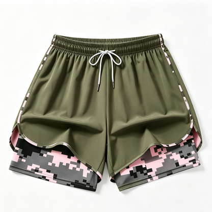Women's casual athletic shorts with pockets